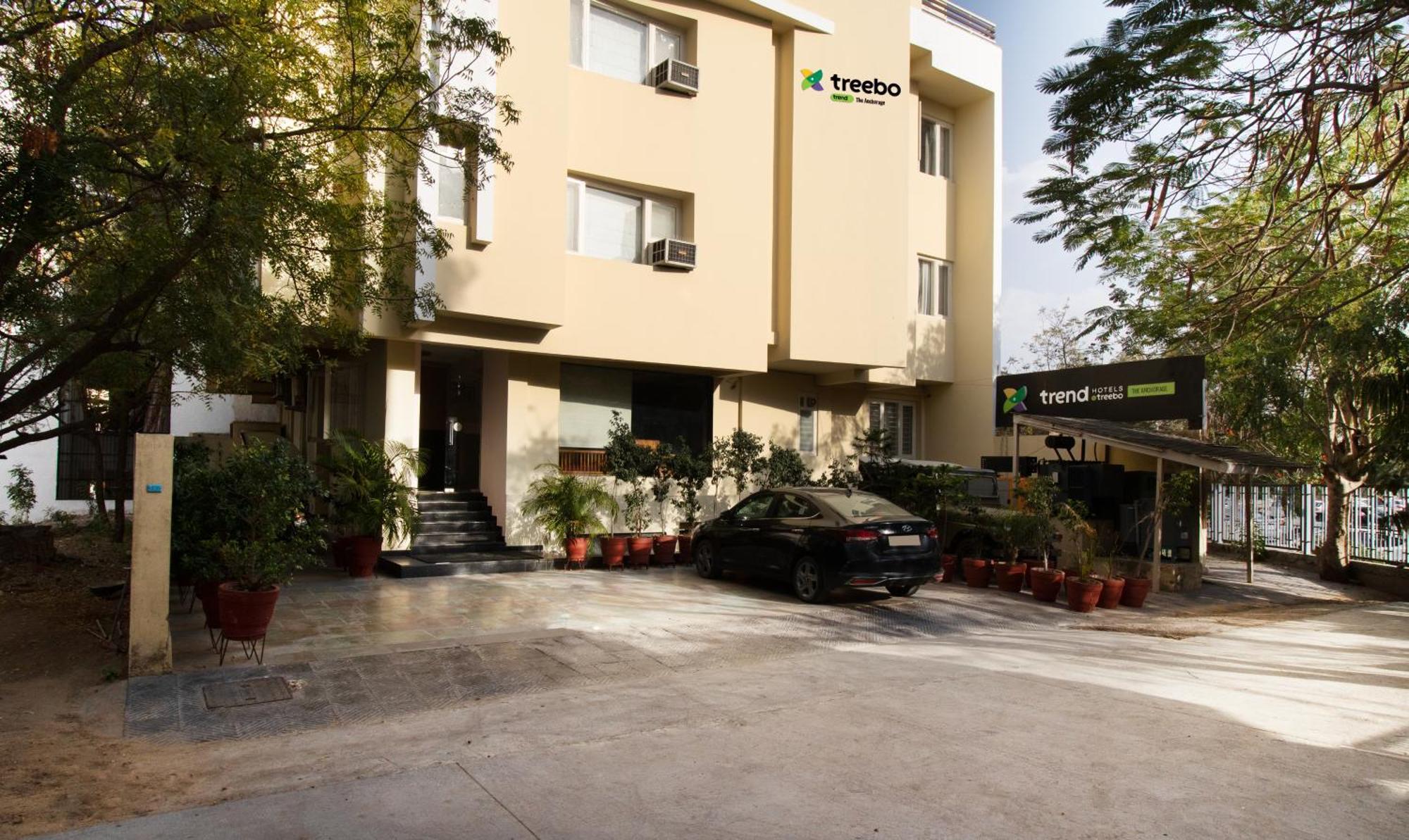 Treebo The Anchorage Malviya Nagar Hotel Jaipur Bagian luar foto