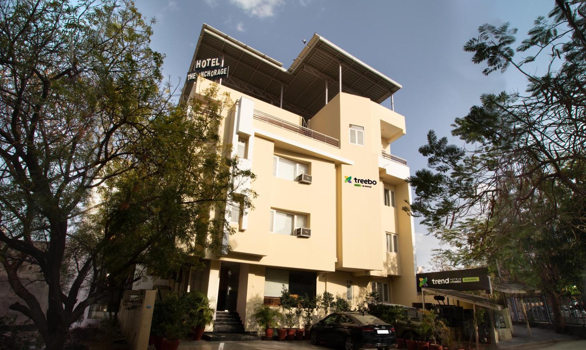 Treebo The Anchorage Malviya Nagar Hotel Jaipur Bagian luar foto